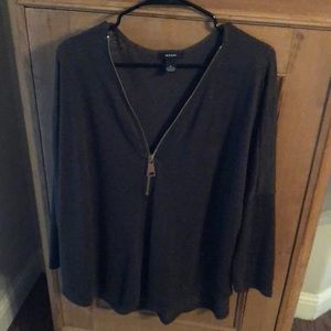 Alfani sweater with 1/4 zip